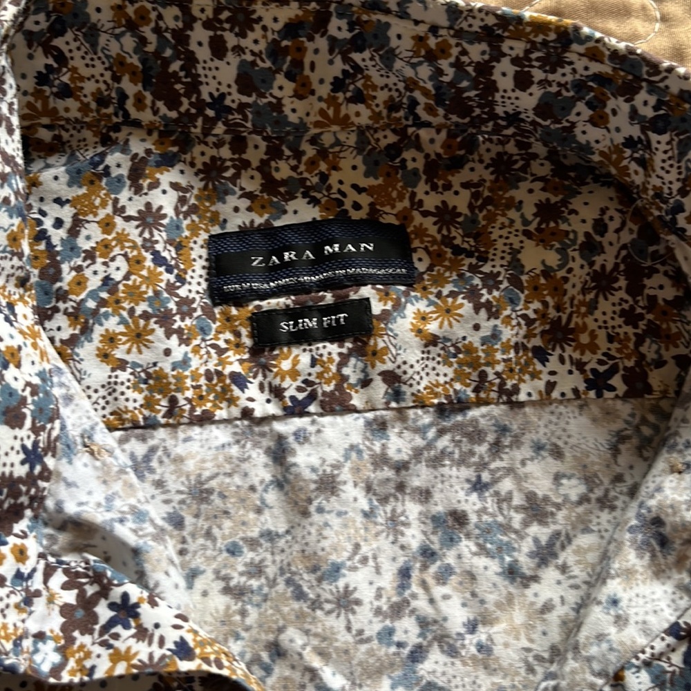 Zara Men Long Sleeve Shirt - Picture 10 of 13